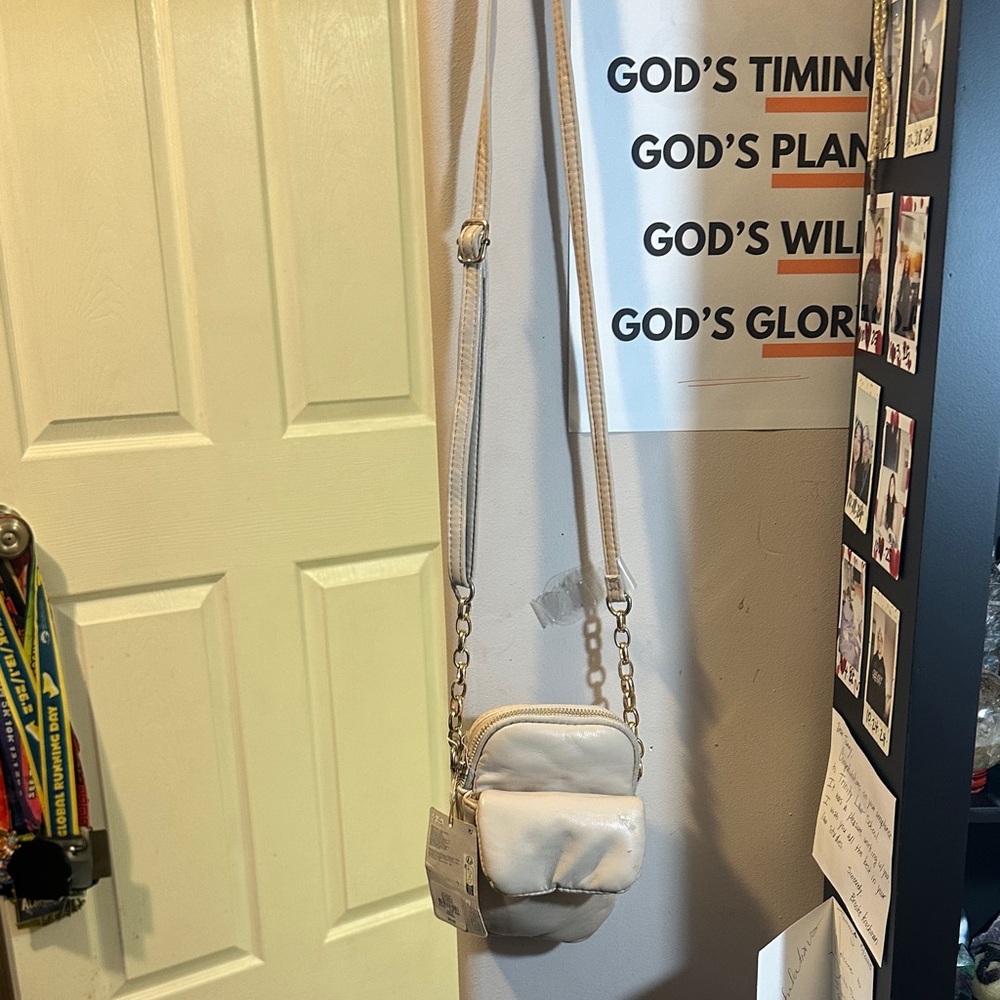 Primark Cream Mini Crossbody Bag